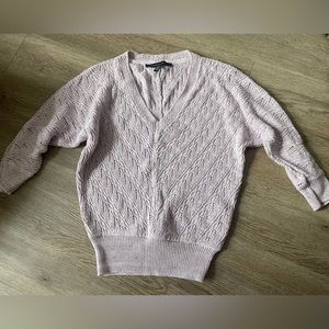 White House Black market lilac sweater